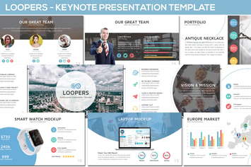 Loopers - Multipurpose Keynote Template