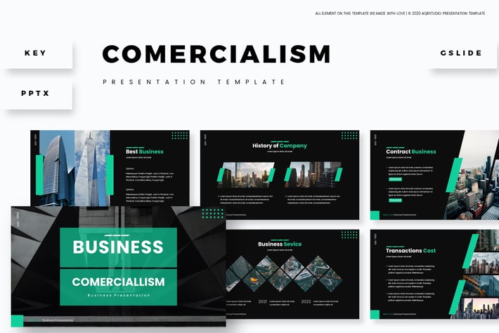 Comersialism - Presentation Template