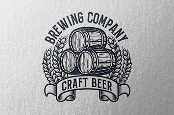 Brewing Vintage Logo Template