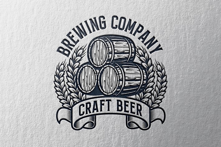 Brewing Vintage Logo Template