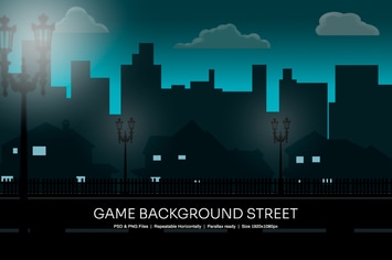  Game Background Street 