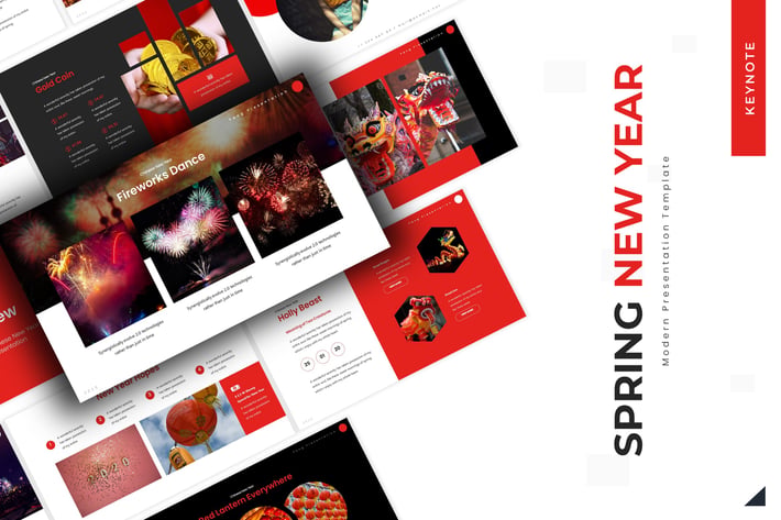 Spring New Year - Keynote Template