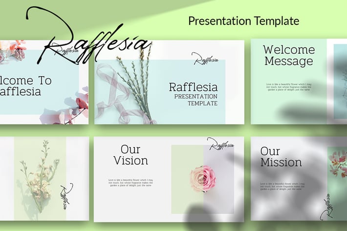Rafflesia - Minimalist Keynote Presentation