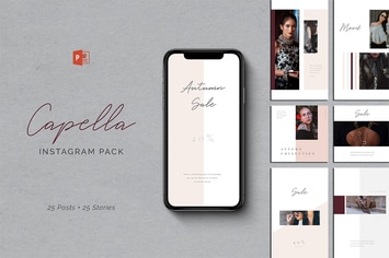 Capella PowerPoint Instagram Pack