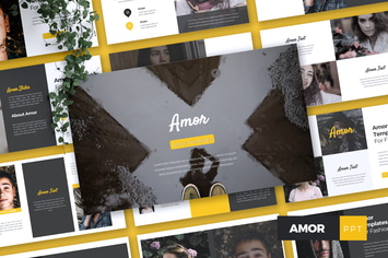 AMOR - Fashion Powerpoint Template