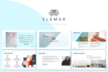Elemor - Creative Furniture Powerpoint Template