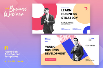  Facebook Ads Banner Vol.12 Business Webinar
