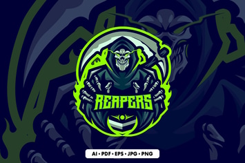 Reaper Mascot logo