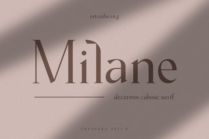 Milane - Classic Serif Font