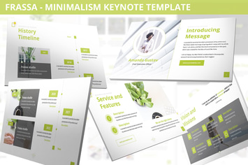 Frassa - Minimalism Keynote Template 