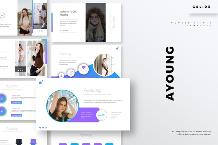 Ayoung - GoogleSlides Template