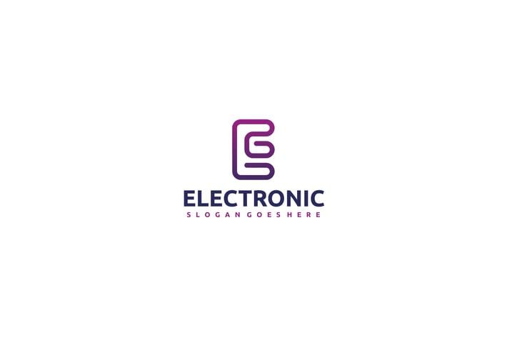 E Letter Logo