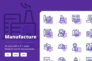 Manufacture (Line and Solid)