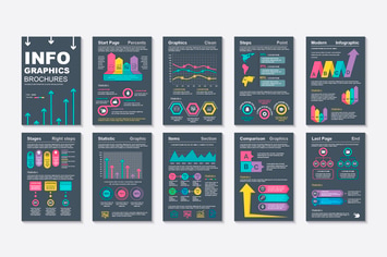 Infographic Brochure Data Visualization