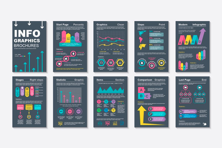 Infographic Brochure Data Visualization