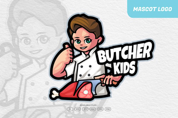 Butcher Kid Logo