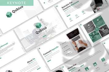 Qubico - Business Keynote Template