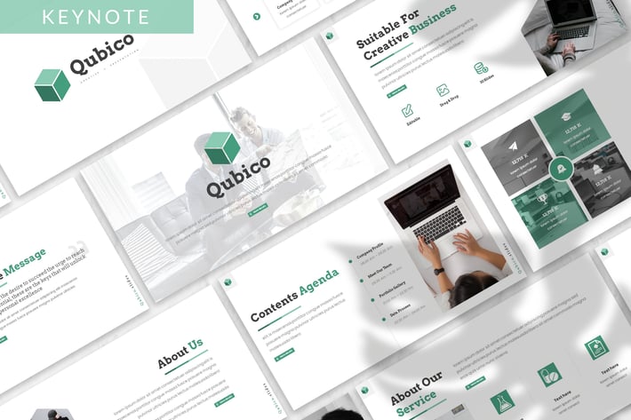 Qubico - Business Keynote Template