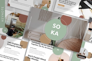 Soka - Brand Identity Keynote Template