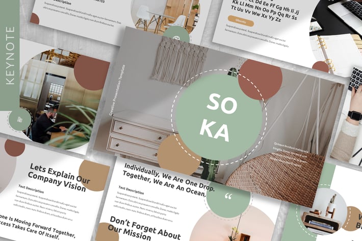 Soka - Brand Identity Keynote Template