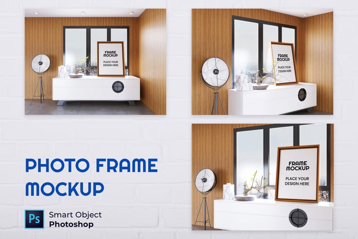 Interior Frame Photo Mockup