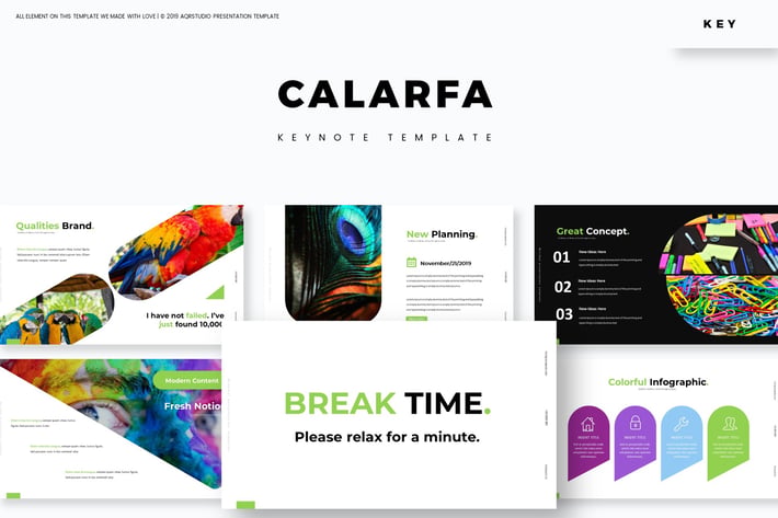 Calarfa - Keynote Template