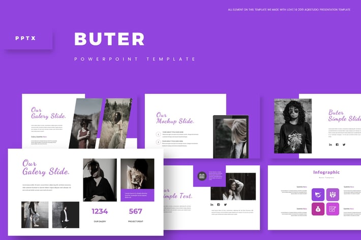 Buter - Powerpoint Template