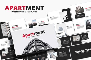  Apartment - PowerPoint Template