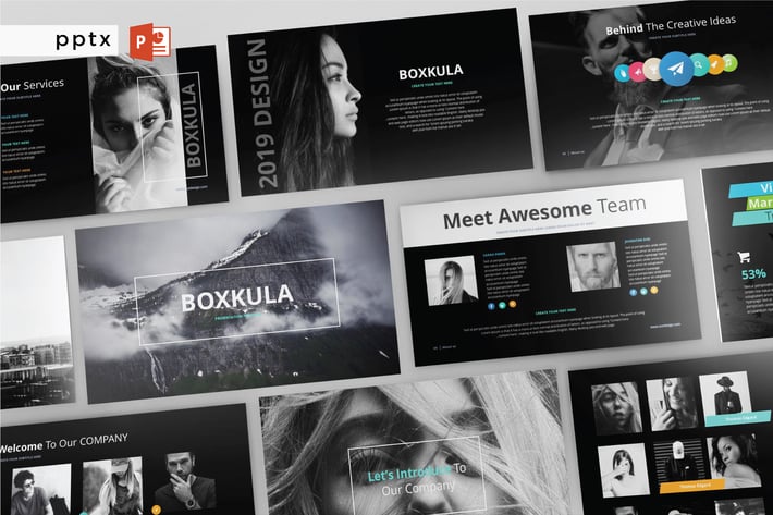 BOXKULA - Powerpoint Template V141