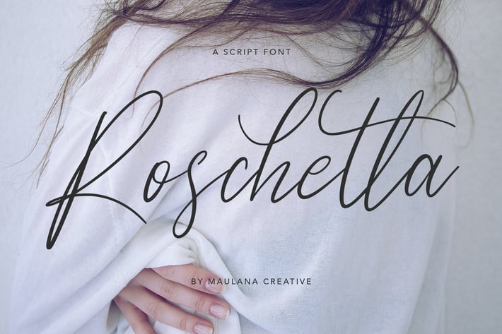 Roschetta Script Handmade Calligraphy Signature