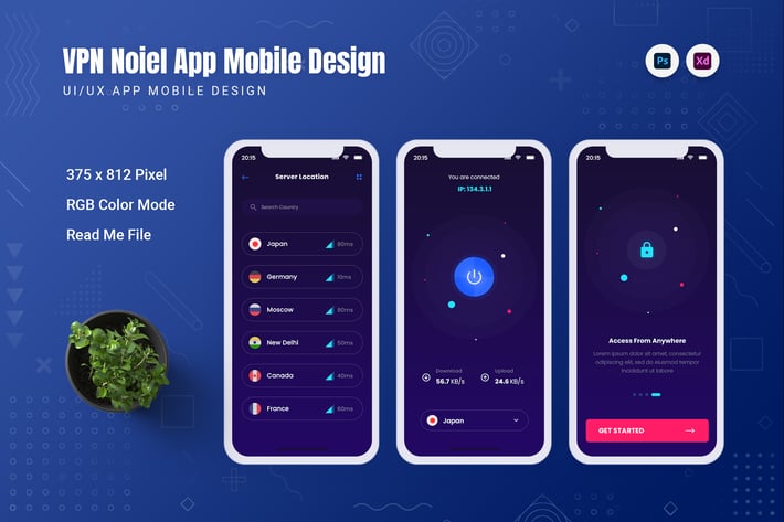 VPN Noiel App Mobile