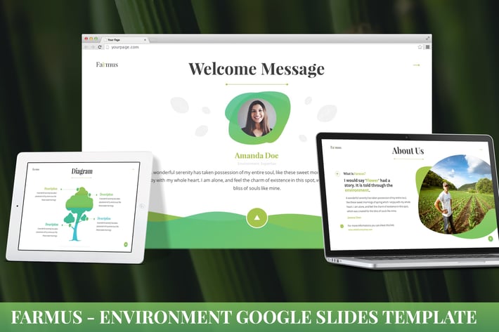 Farmus - Environment Google Slides Template