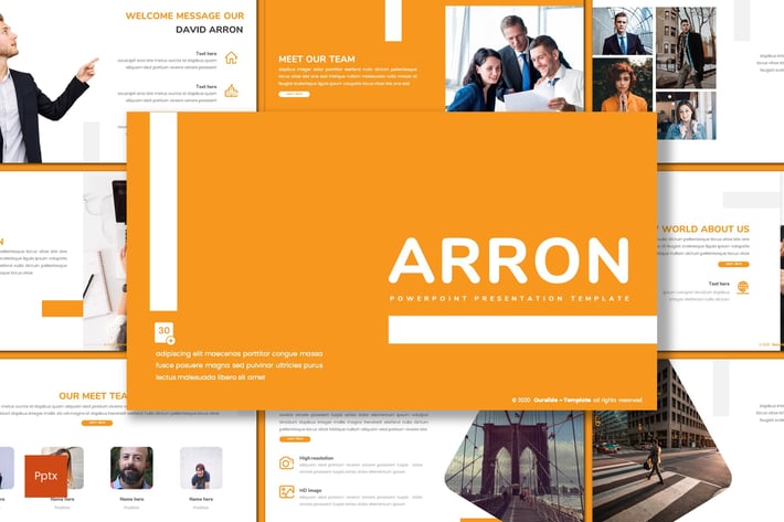Arron - Business Powerpoint Template