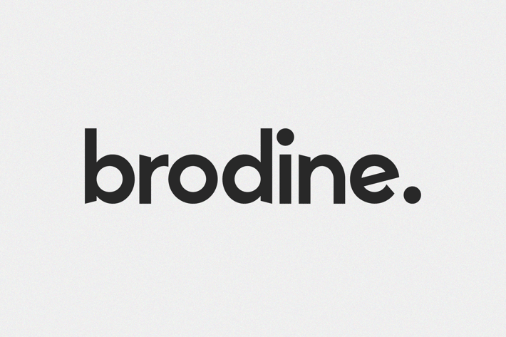 Brodine Modern Sans Font