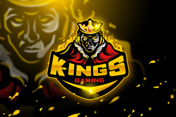 Kings Gaming - Mascot & Esport logo