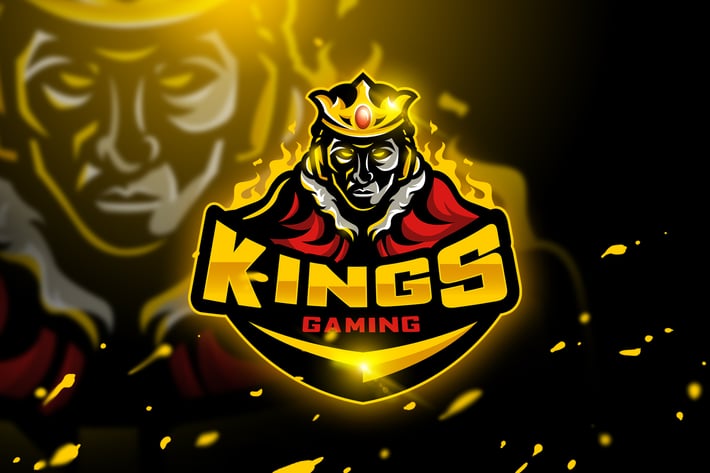 Kings Gaming - Mascot & Esport logo