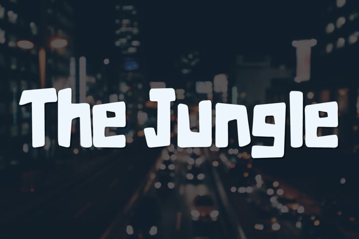 The Jungle  Typeface