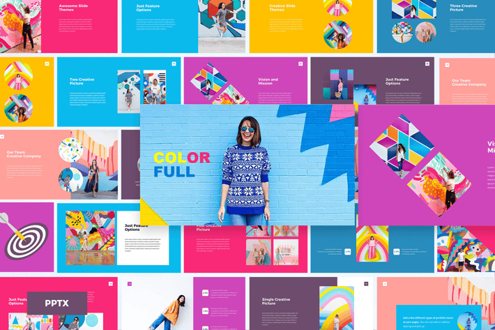 Colorful - Powerpoint Template