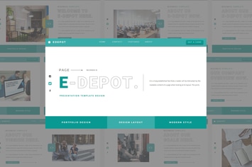 EDEPOT Powerpoint Template