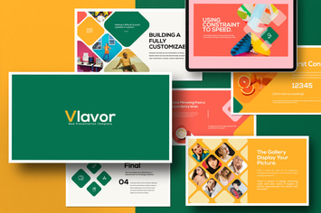 Vlavor - Pastel Creative Keynote 