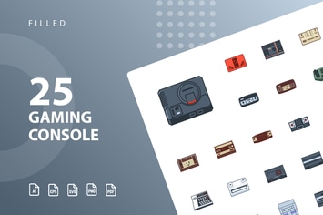 Gaming Console Filled