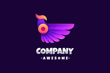 Coloring Bird Logo