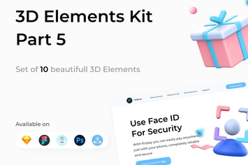 3D Elements Kit - Library Part 5