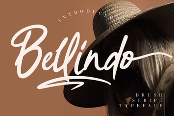 Bellindo Brush Instagram Font