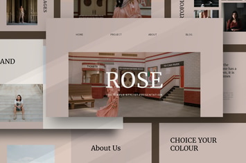 Rose Keynote Template