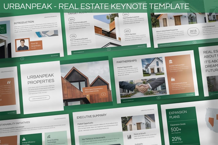 Urbanpeak - Real Estate Keynote Template