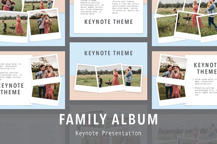 Family Album Keynote Template