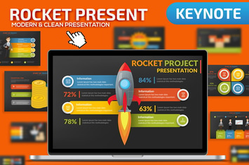 Rocket Keynote Presentation Template