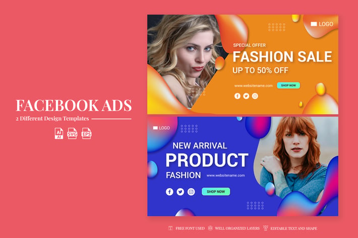 Facebook Ads - Fashion Liquid Style