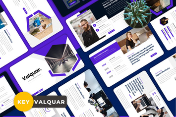 Valquar - Startup Keynote Templates